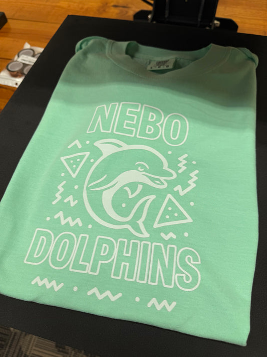 Nebo Dolphins 90s Vibe Tee