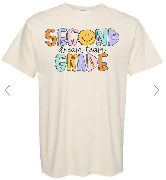 Second Grade Dream Team Tees