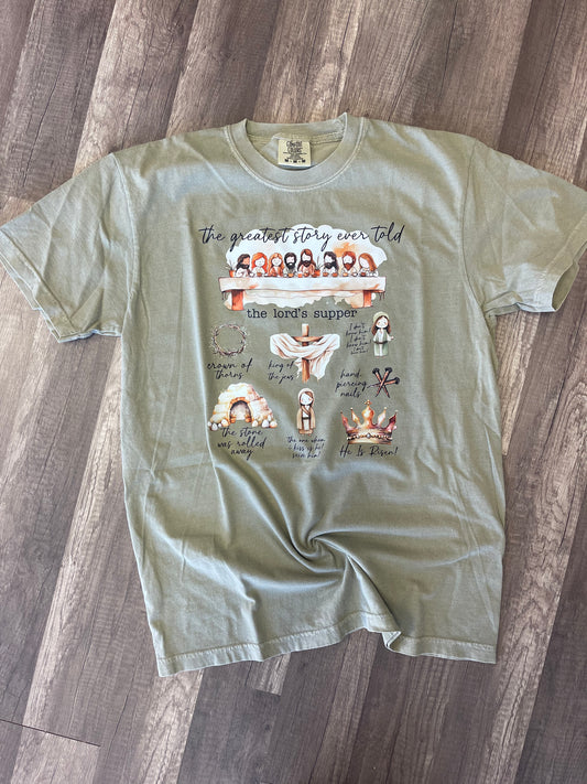 The greatest story ever told Easter Tee