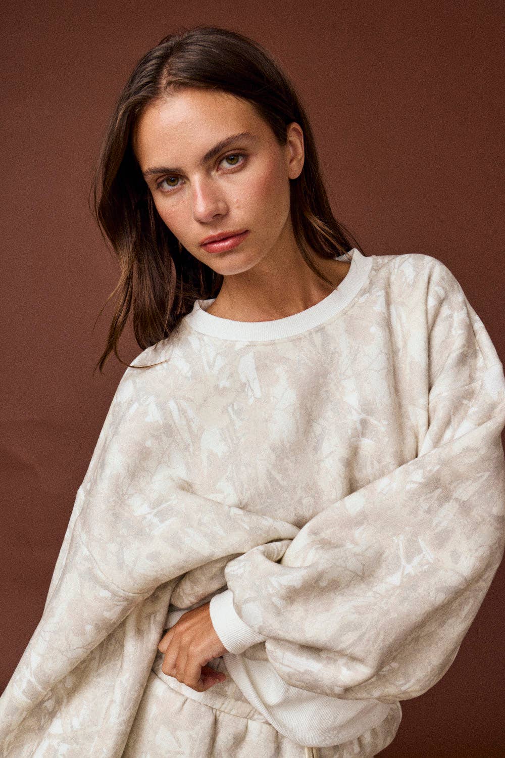 Woodland Camo Crewneck Set: Camo