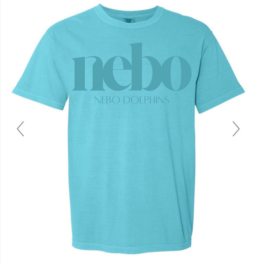 ADULT Nebo Dolphins Monochrome Tee