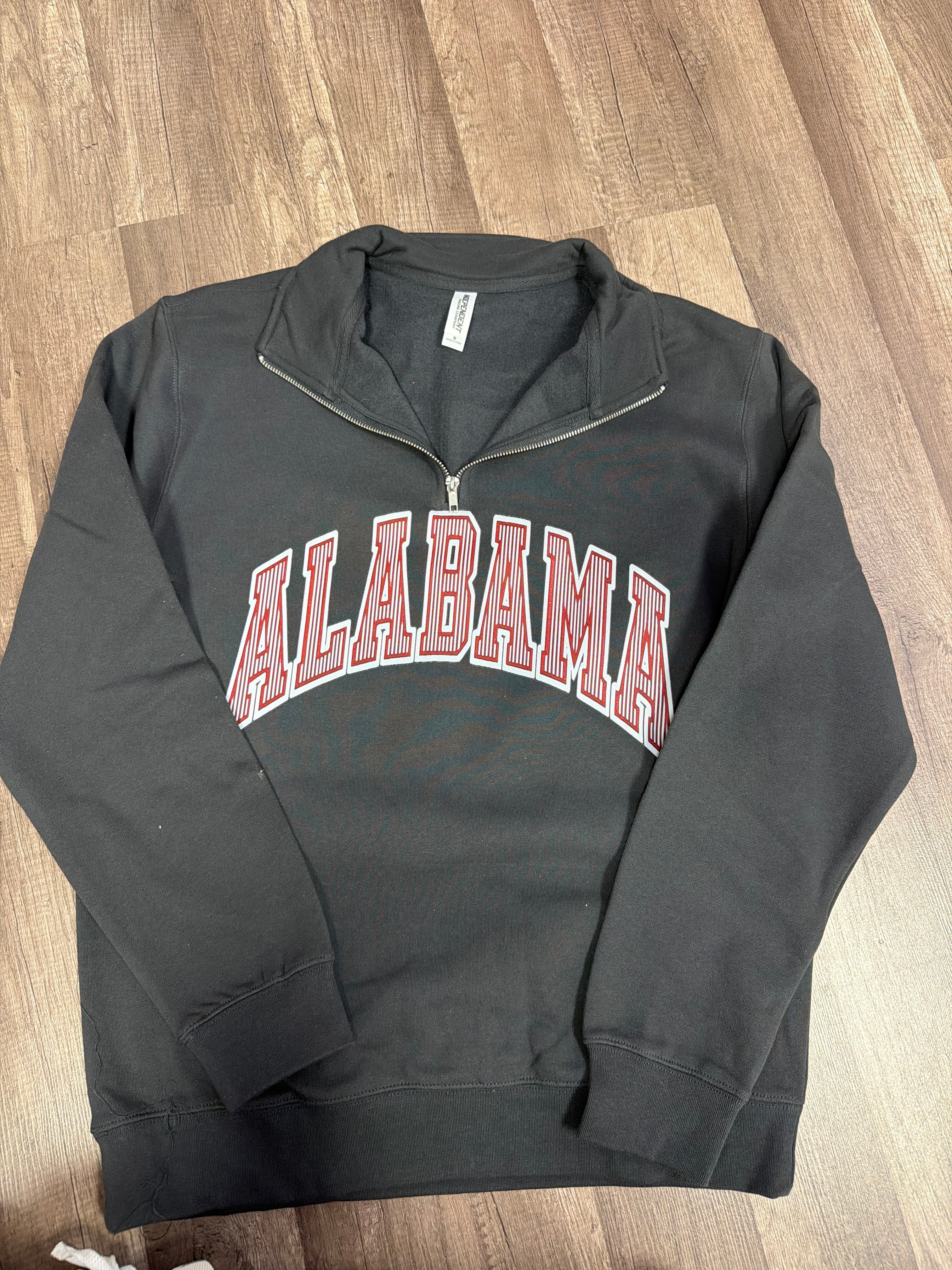 QUARTER ZIPS - Alabama Seersucker