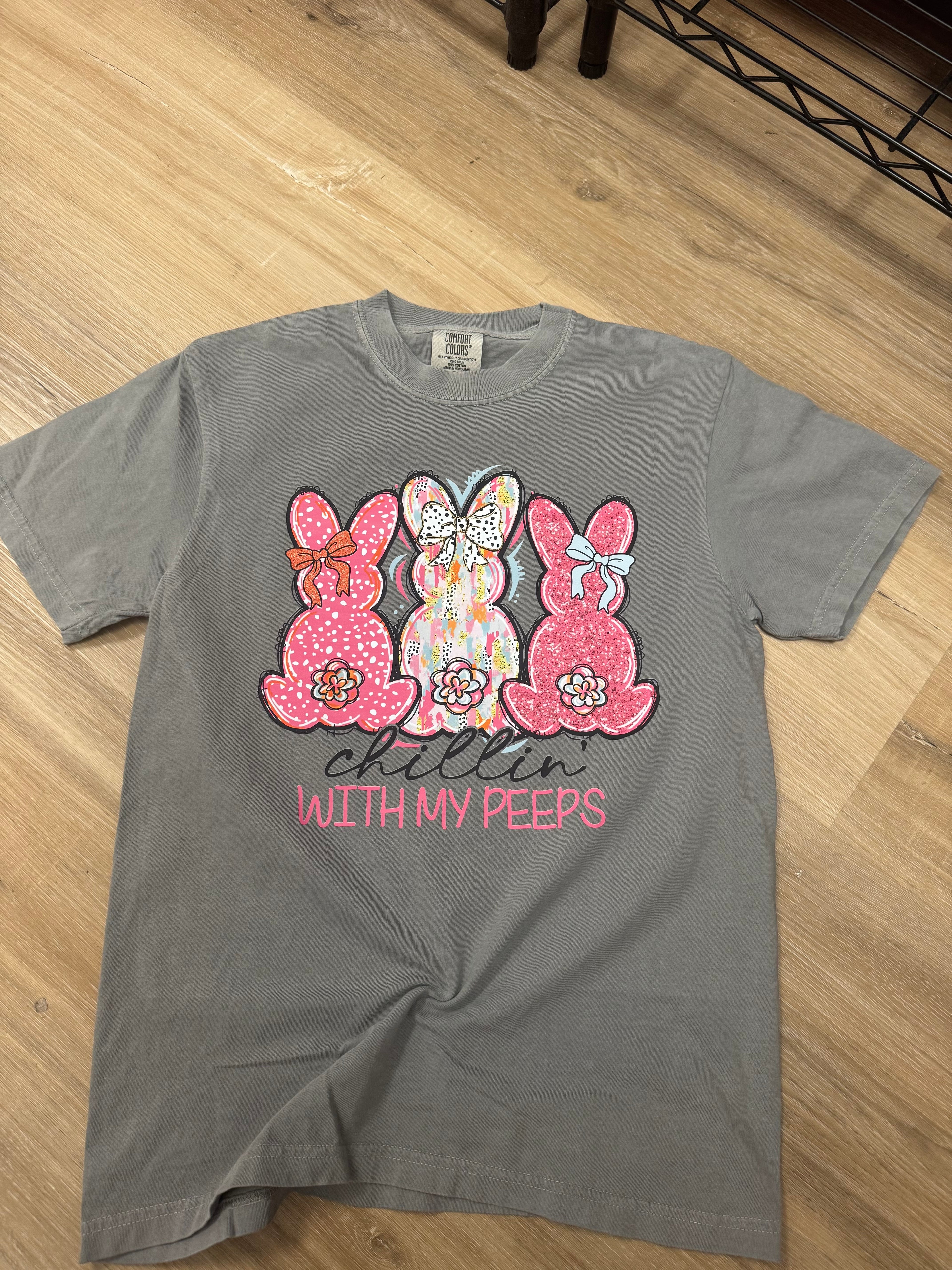 Chillin with my Peeps Easter Tee