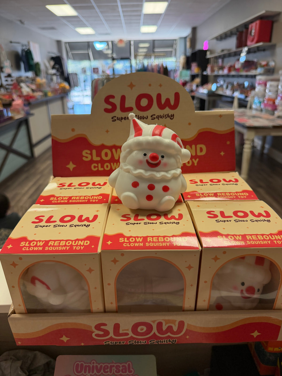 Clown Santa Squishy