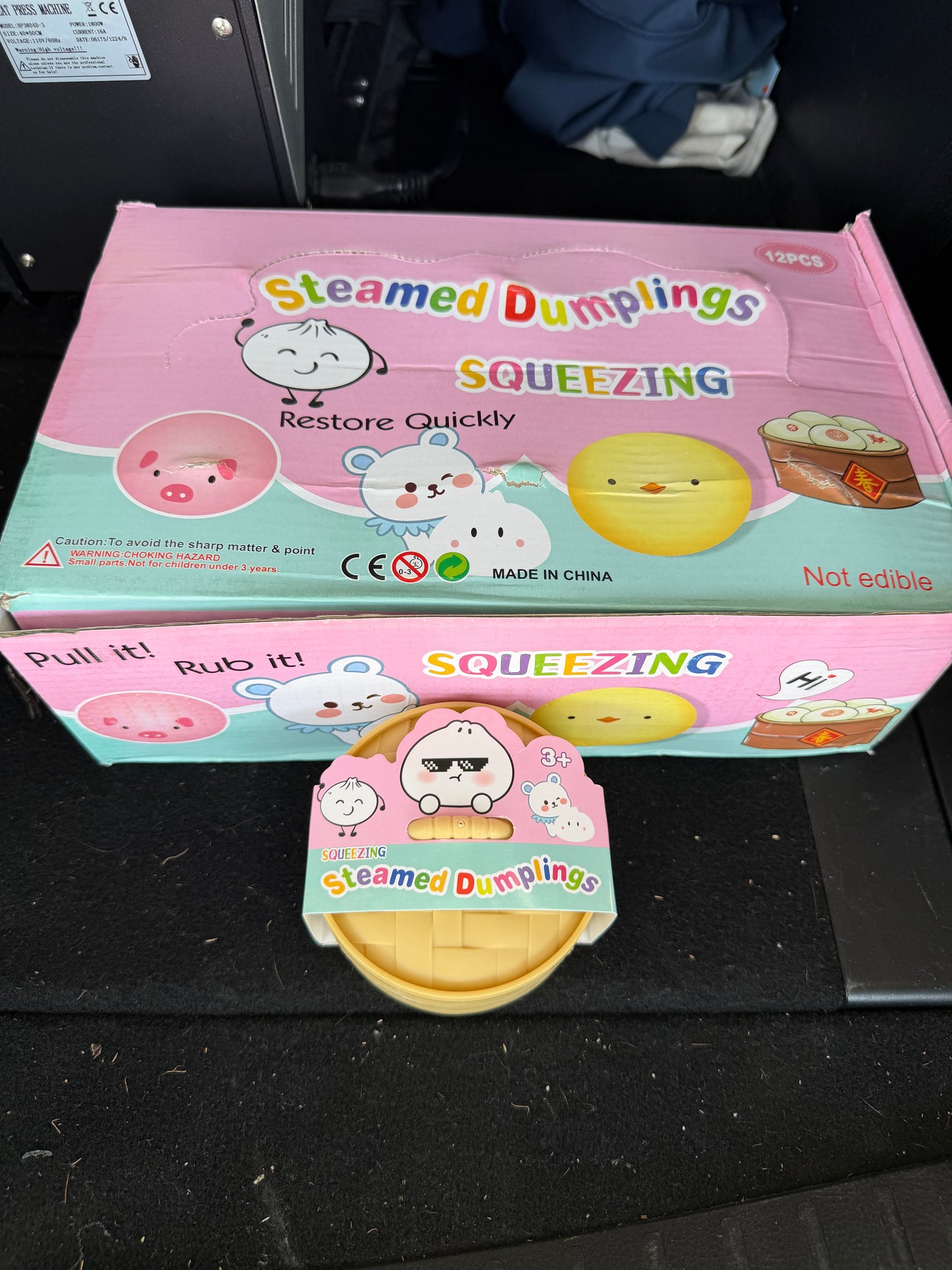 Mystery glitter dumplings - orby filled
