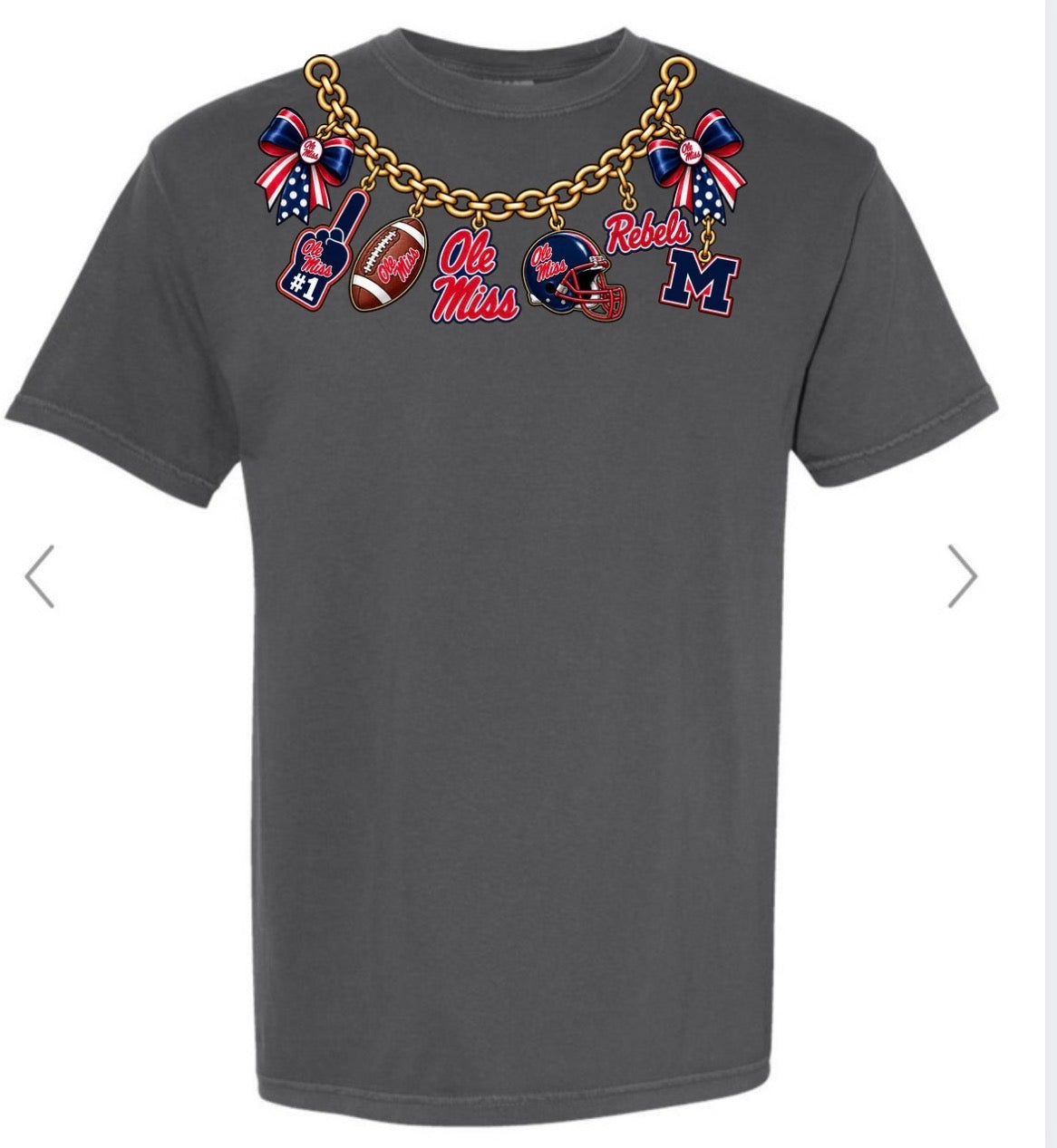 Ole Miss Necklace Flash Sale Tee