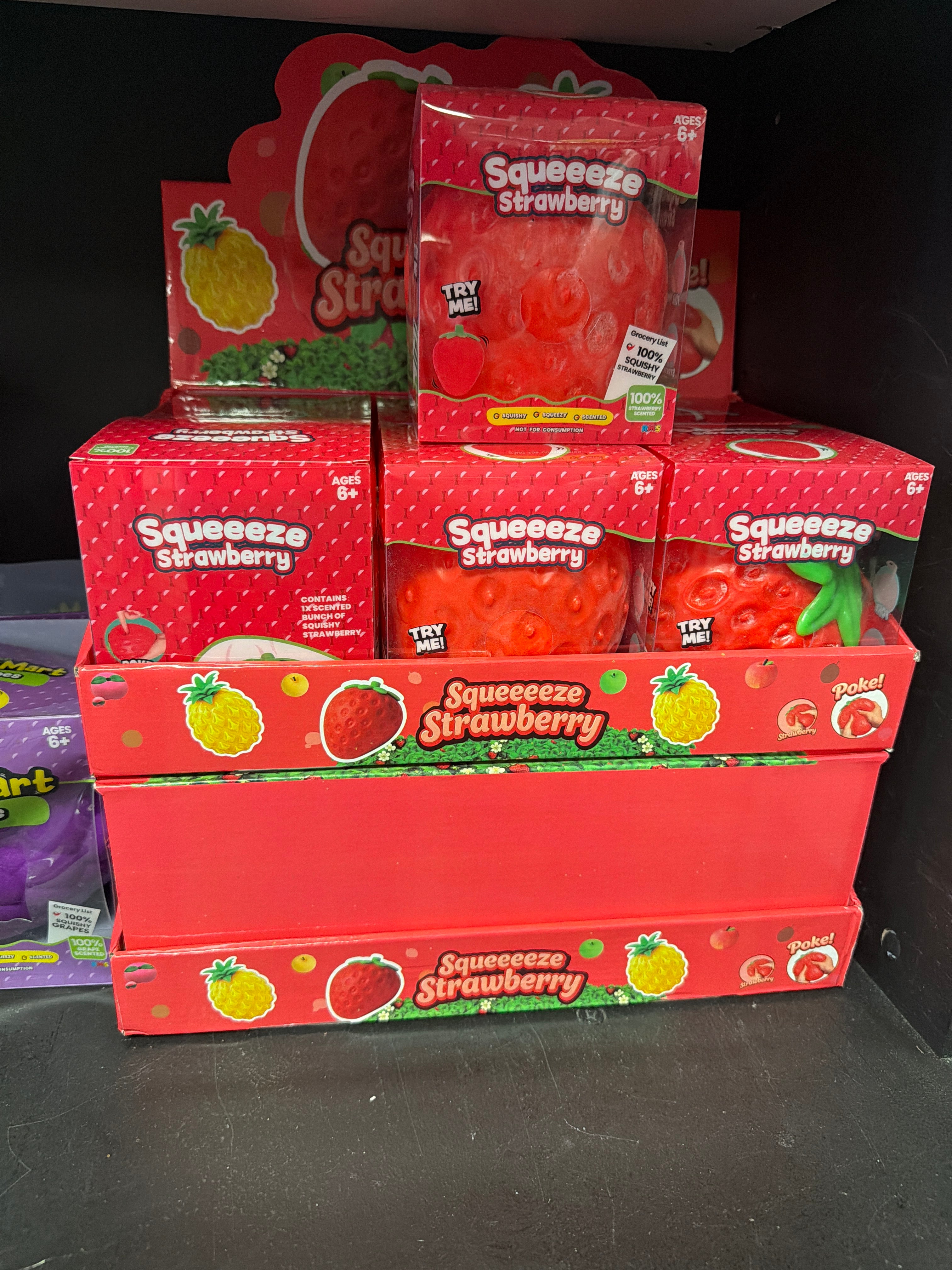 Scented Strawberry Jumbo Squishy