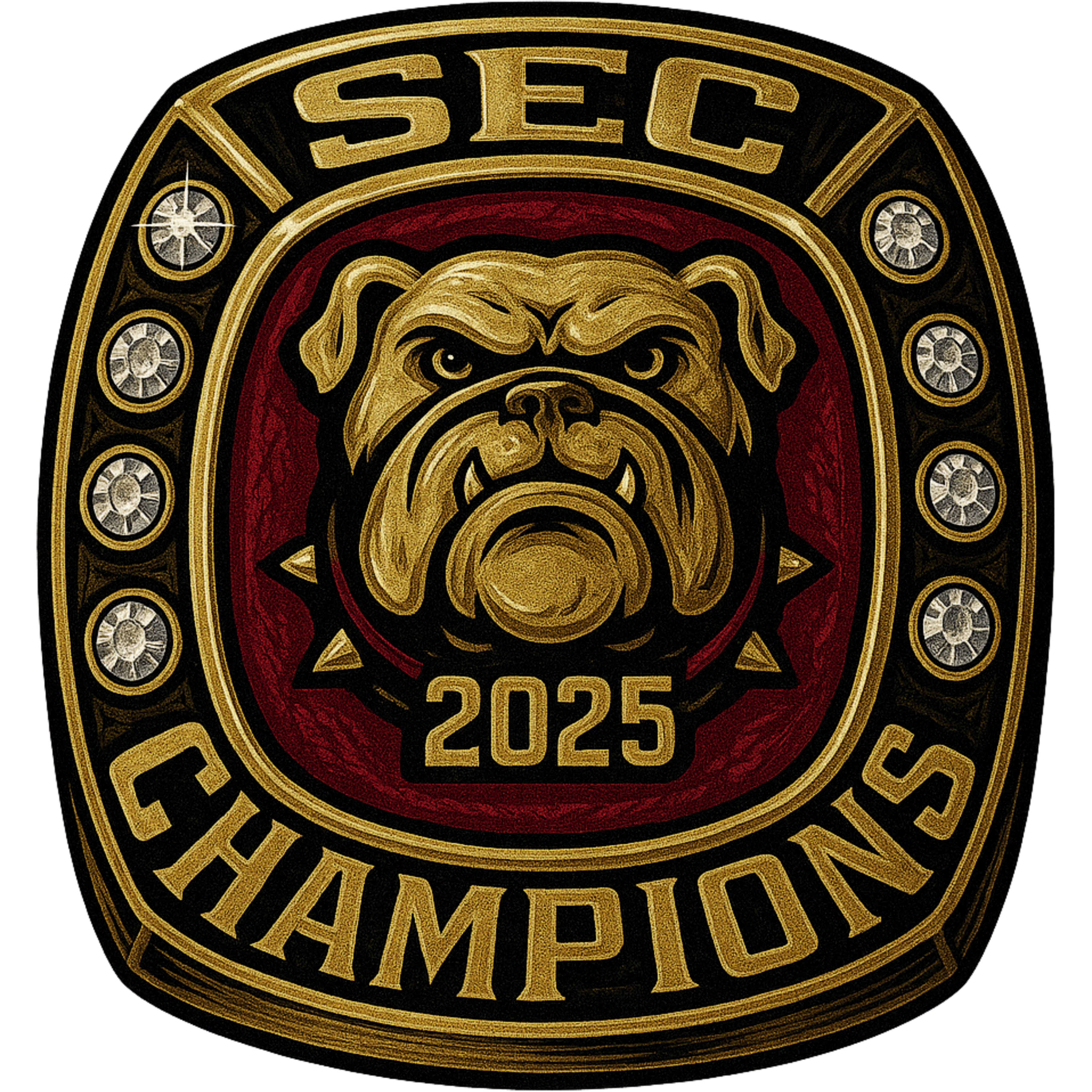 TSHIRT BAR- Georgia sec champions ring