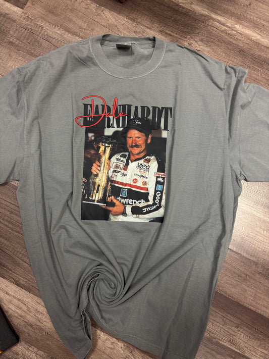 Dale Earnhardt portrait cc tee