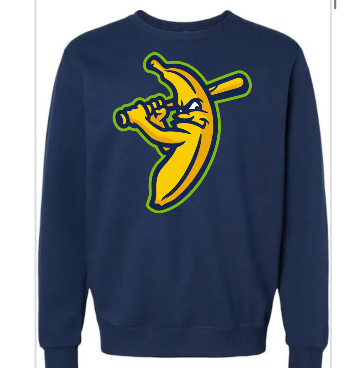 Savannah Bananas Logo with Bat Sweatshirt