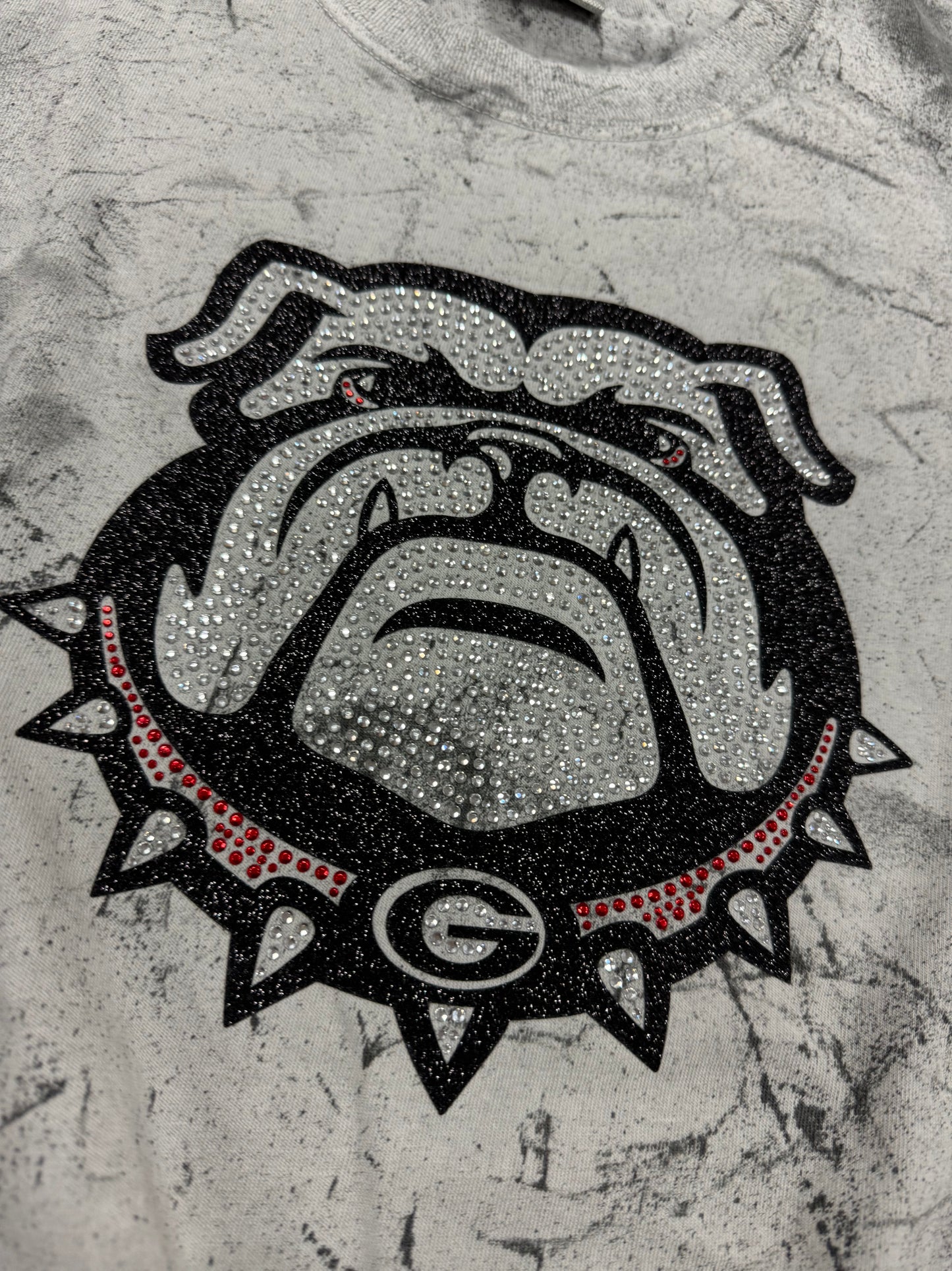 Georgia Bulldogs Rhinestone Tee