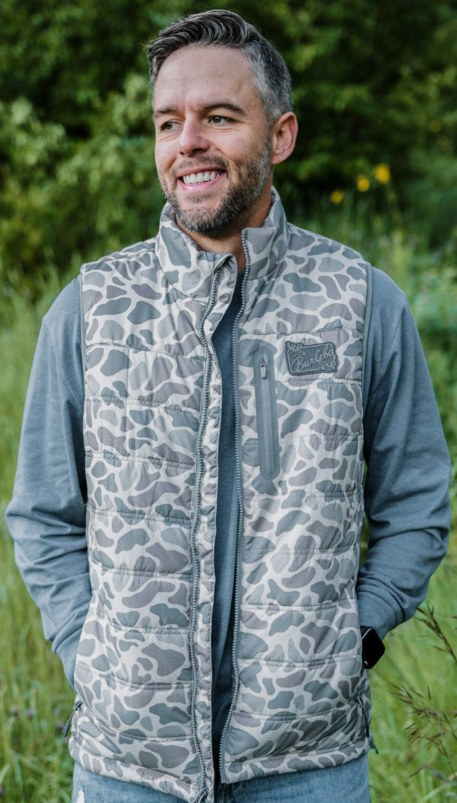 Puffer Vest - Classic Deer Camo