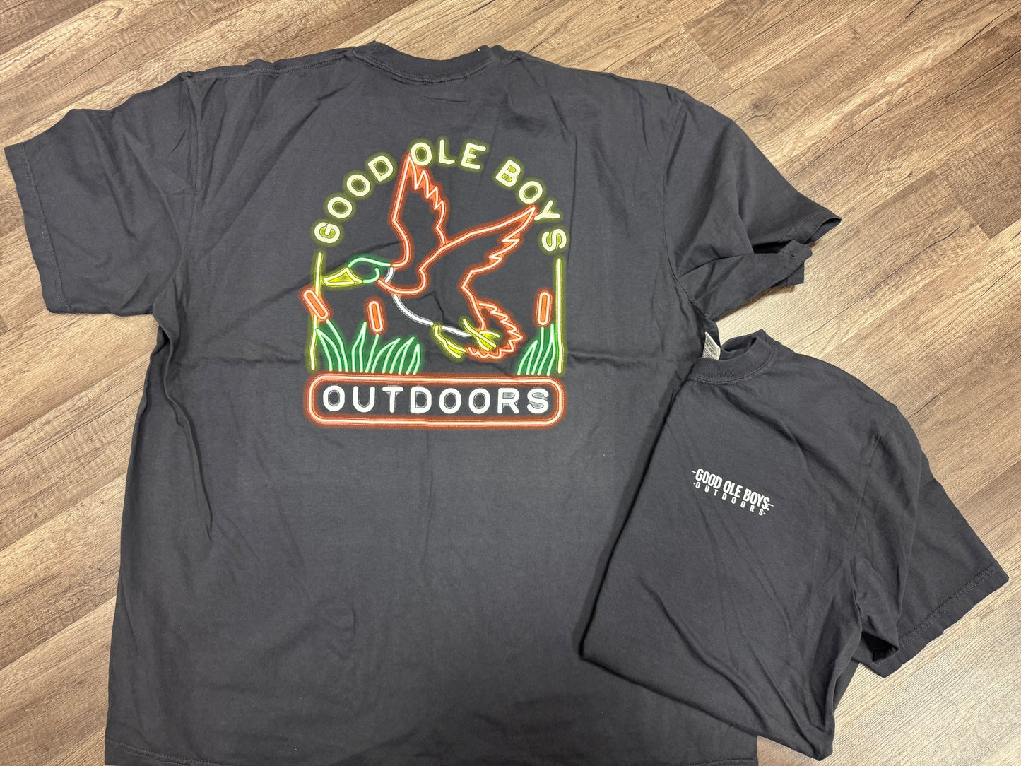 Good Ole Boys - Neon Mallard Tee