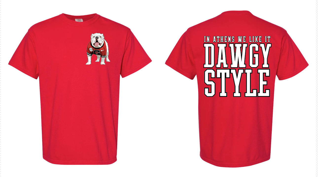 In Athens We Like It Dawgy Style Tee