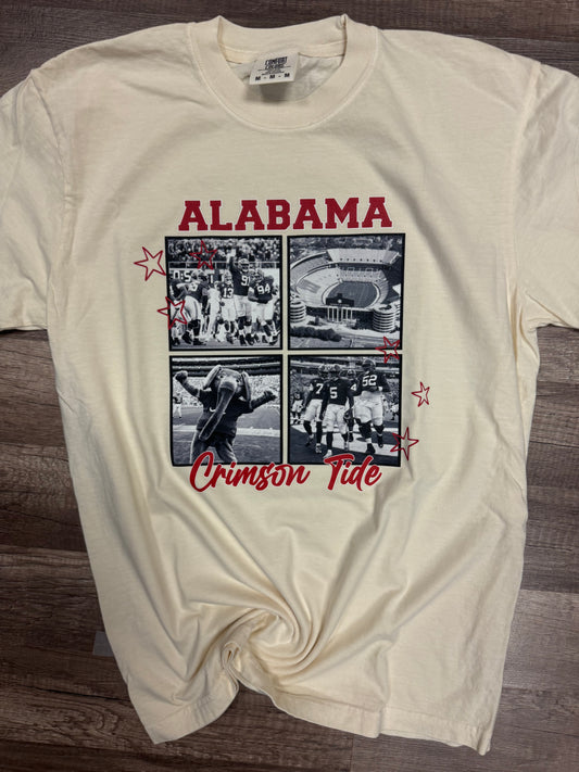 Alabama Black & White Portrait Tee