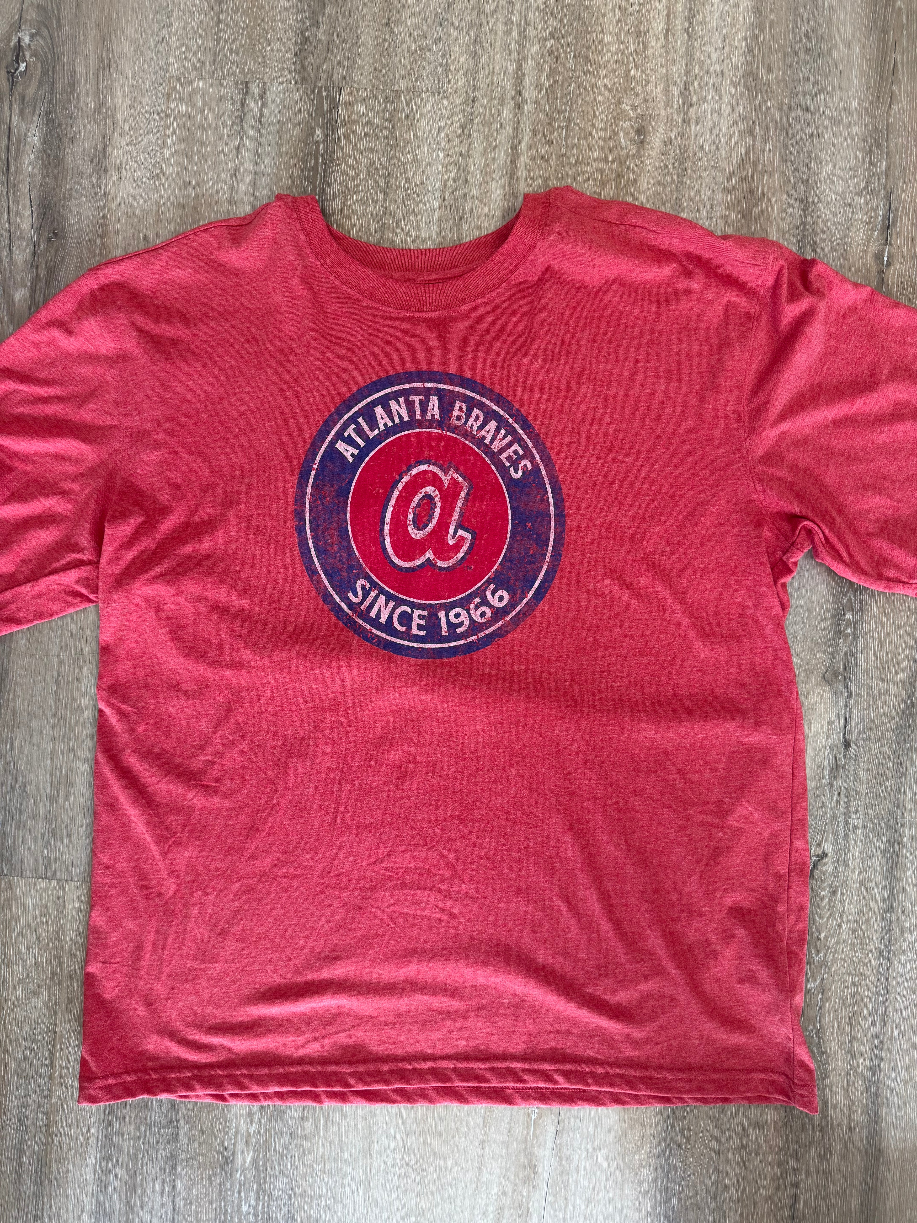 Onward Reserve Braves Since 1871 Vintage Wash- Red