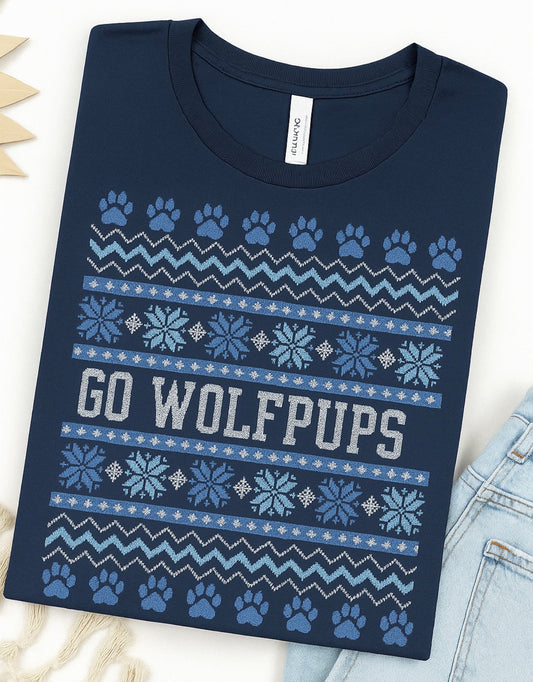 Go Wolfpups Ugly Sweater
