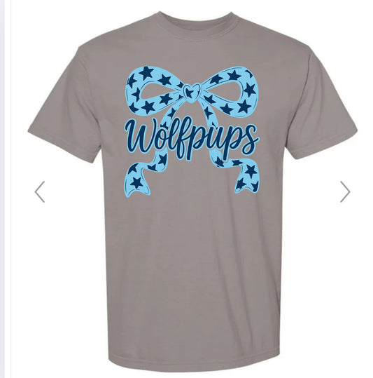 Wolfpups Big Bow with Stars ADULT