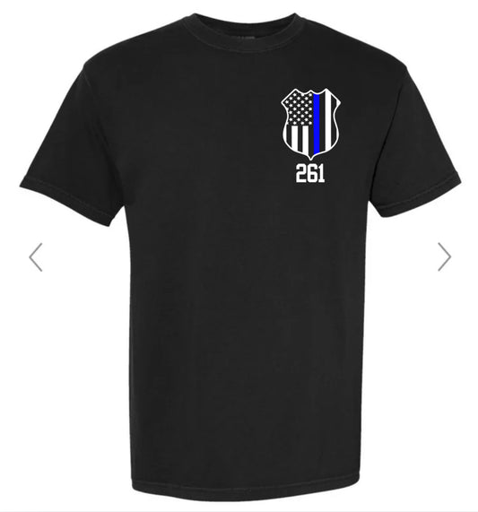 In This Family No One Fights Alone 261 Comfort Color Tee