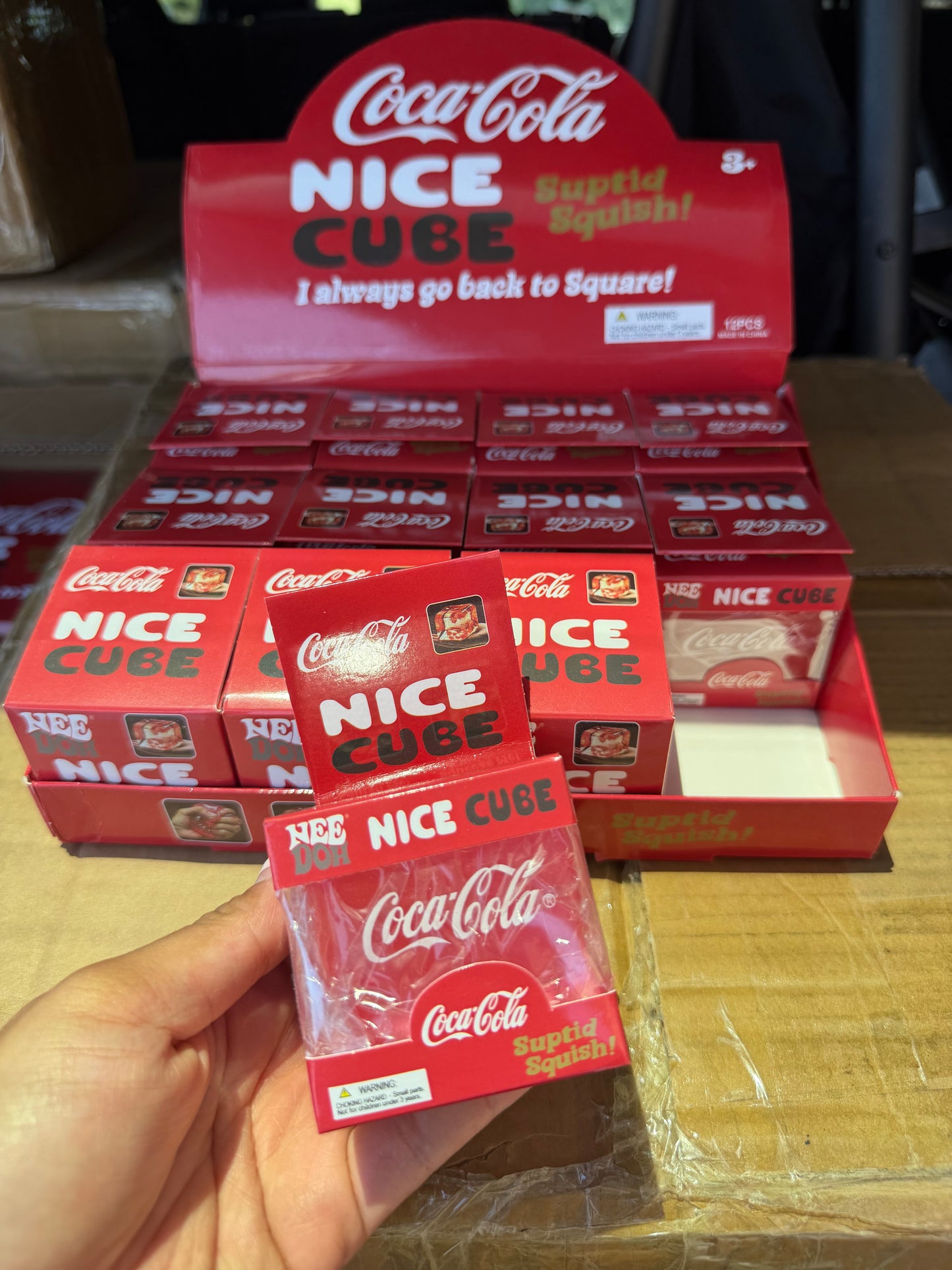 Coke nice cube squishy