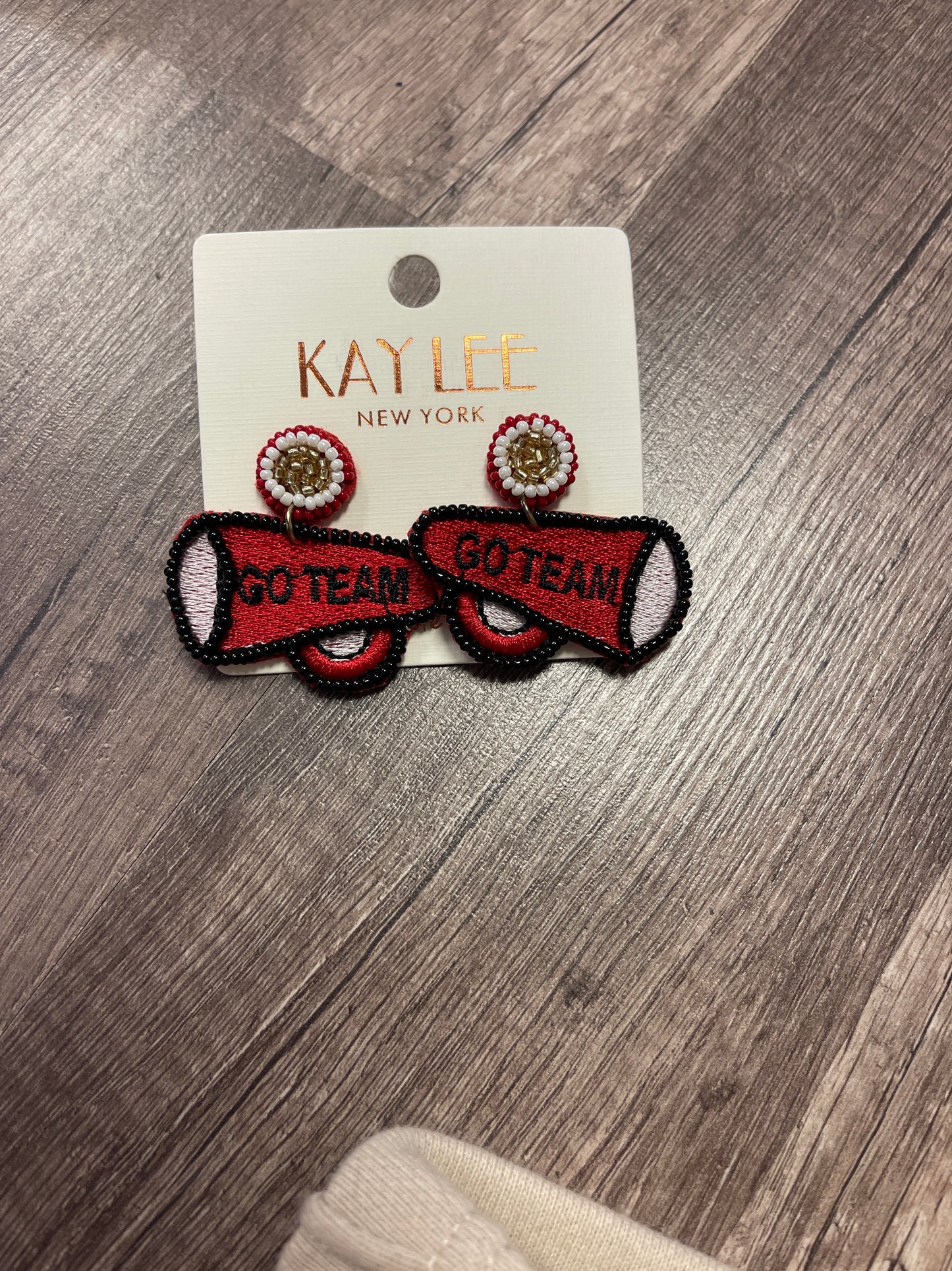 Go Team Megaphone Earrings