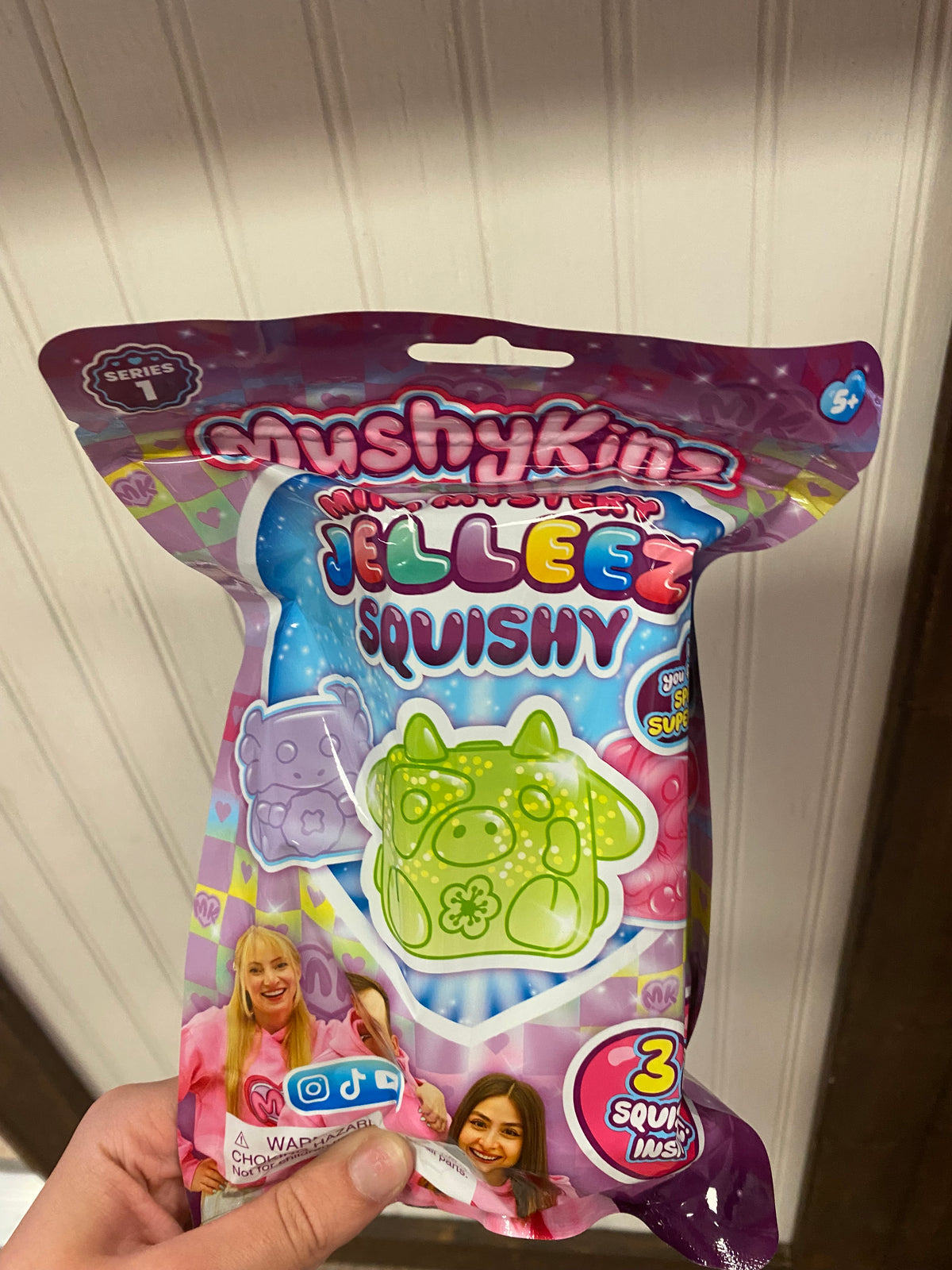 Mystery MushyKinz Jelleez Squishy 3 Pack Mini
