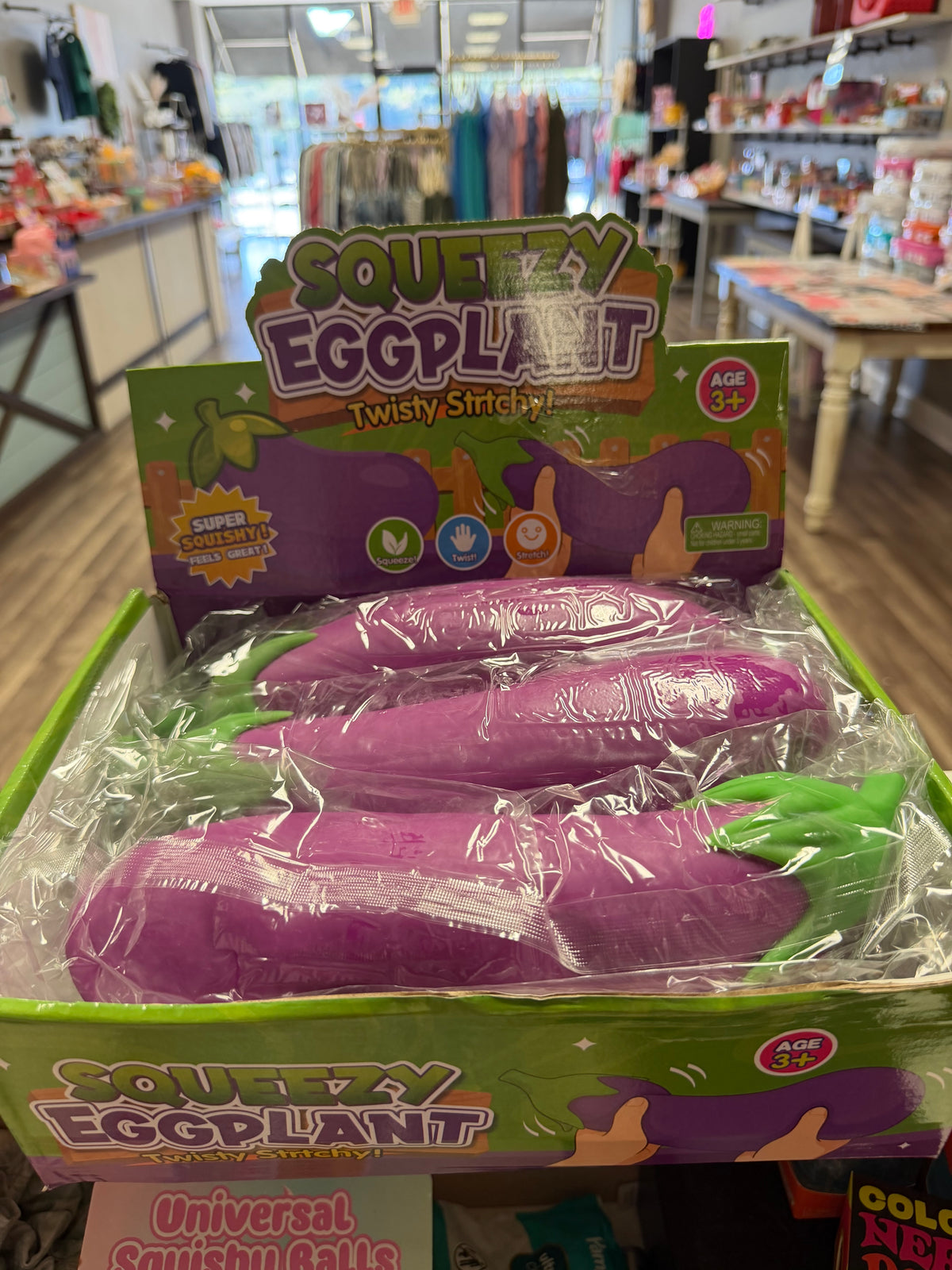 Jumbo Squishy Eggplant