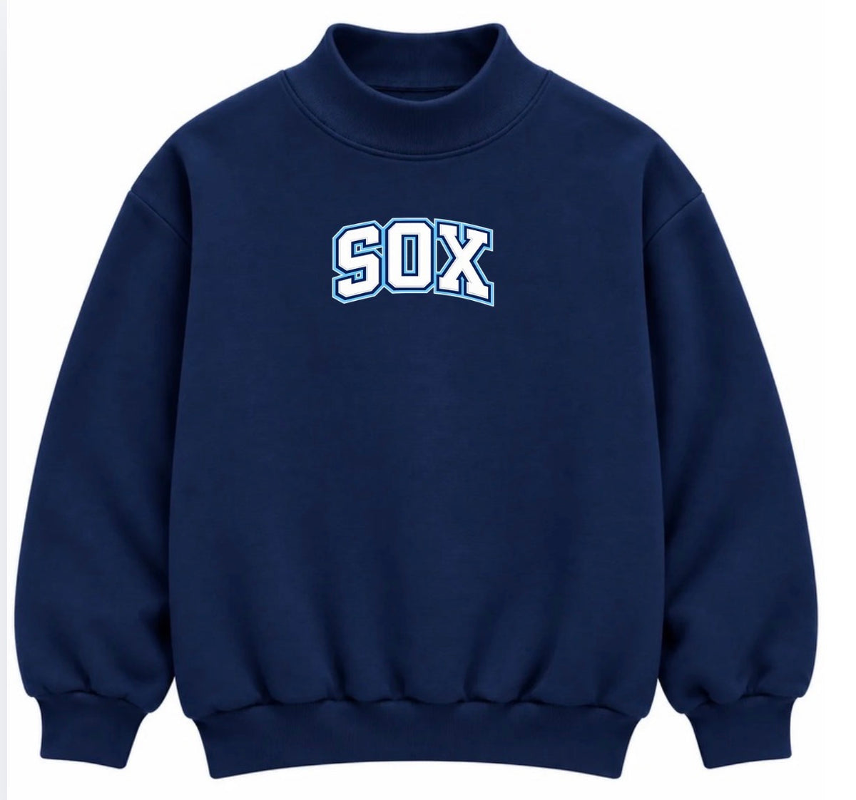 Sox varsity Navy Mockneck Sale