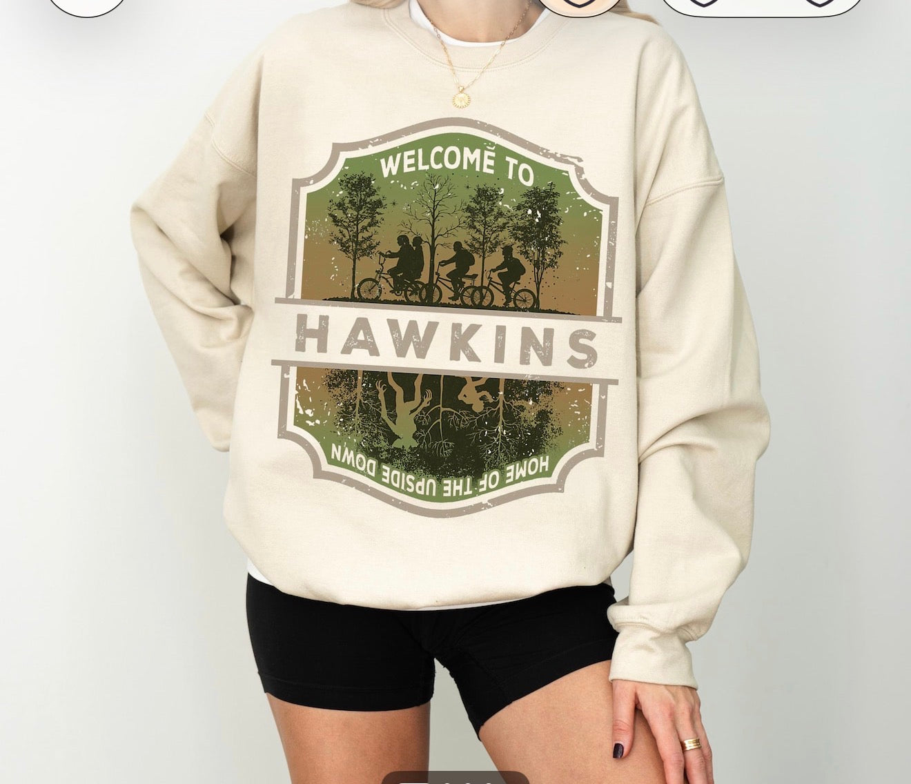 TSHIRT BAR- Welcome to Hawkins