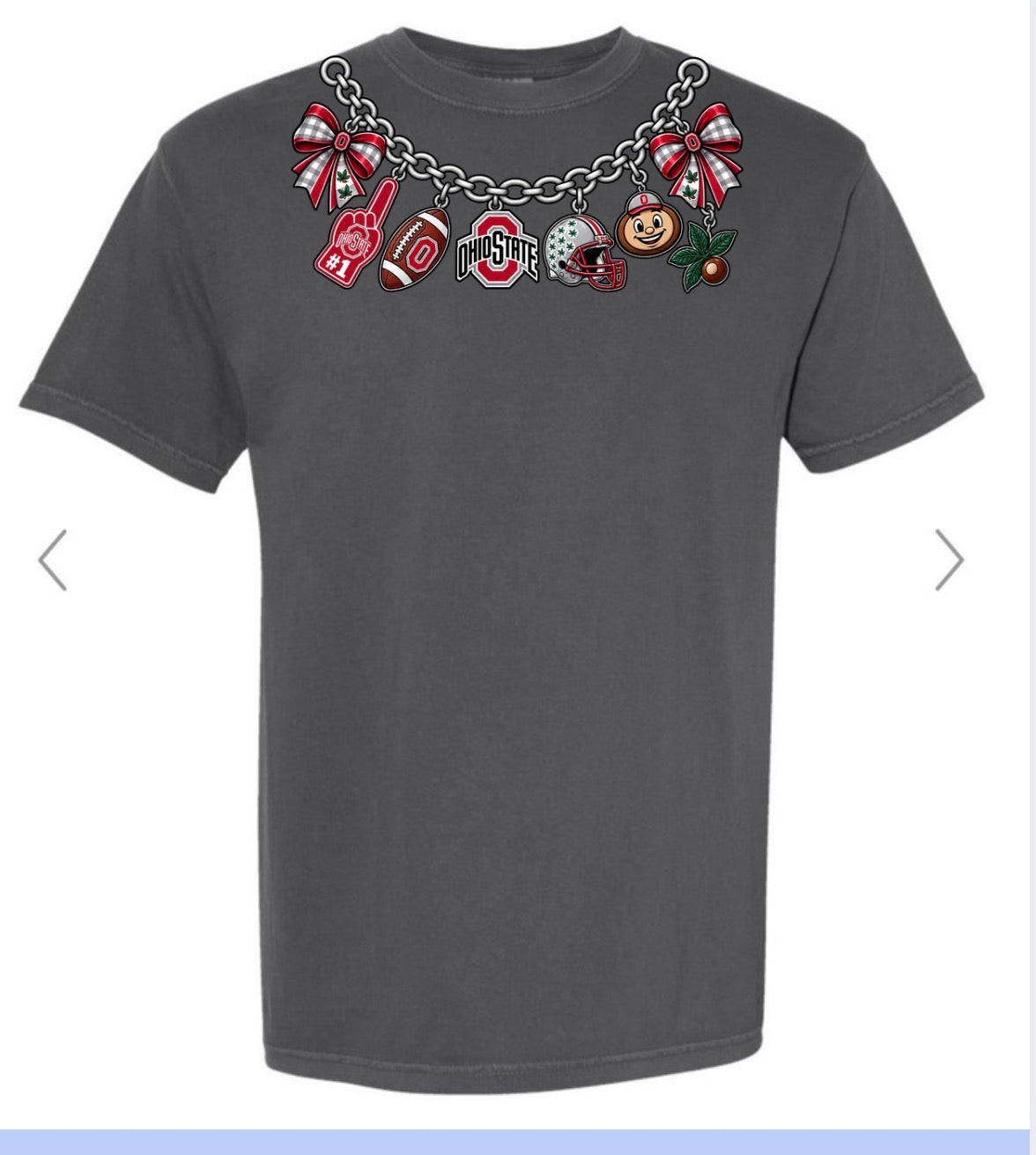 Ohio State Necklace Flash Sale Tee