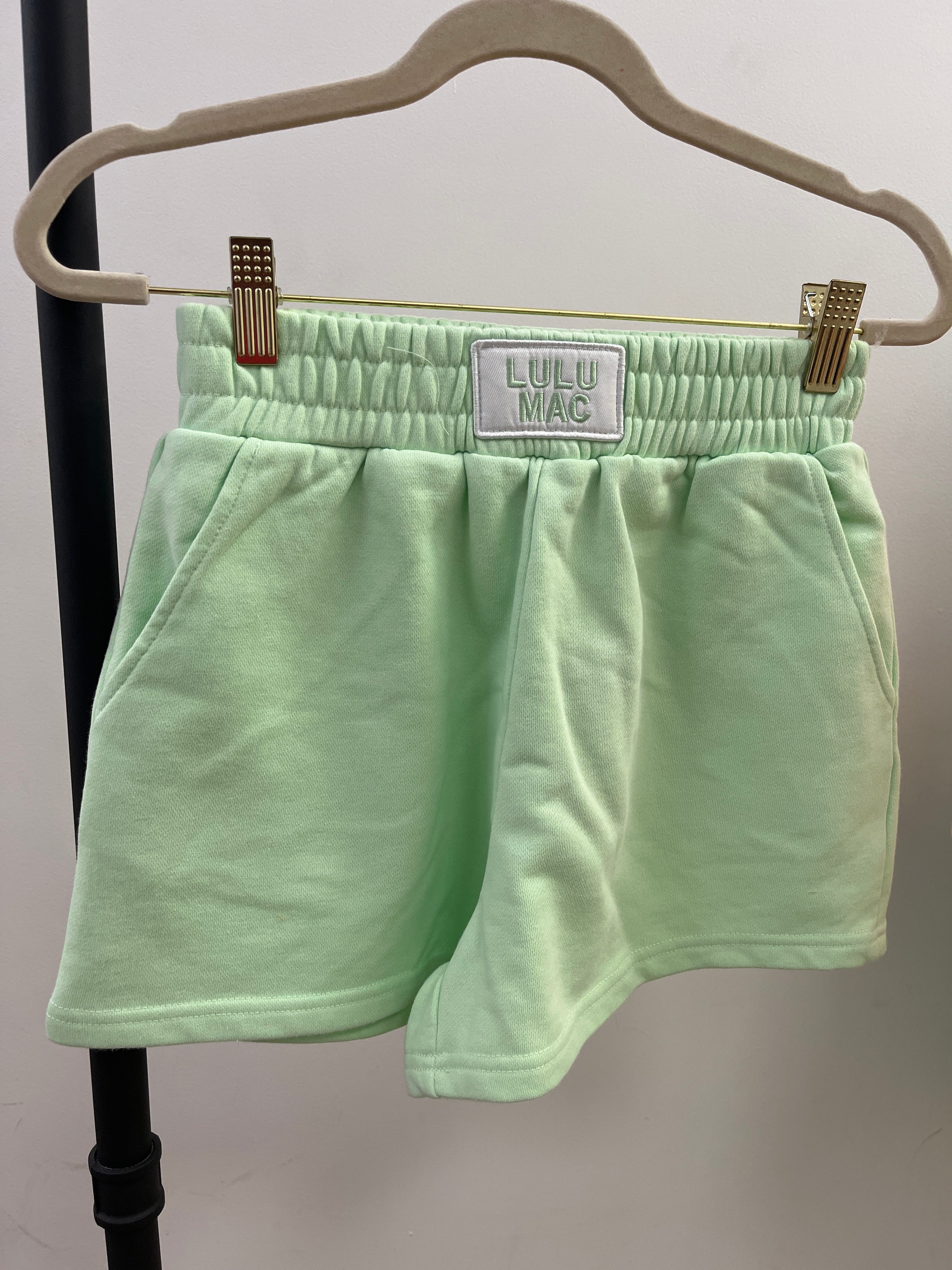 Lulu Mac Terry Cloth Short - Pistachio