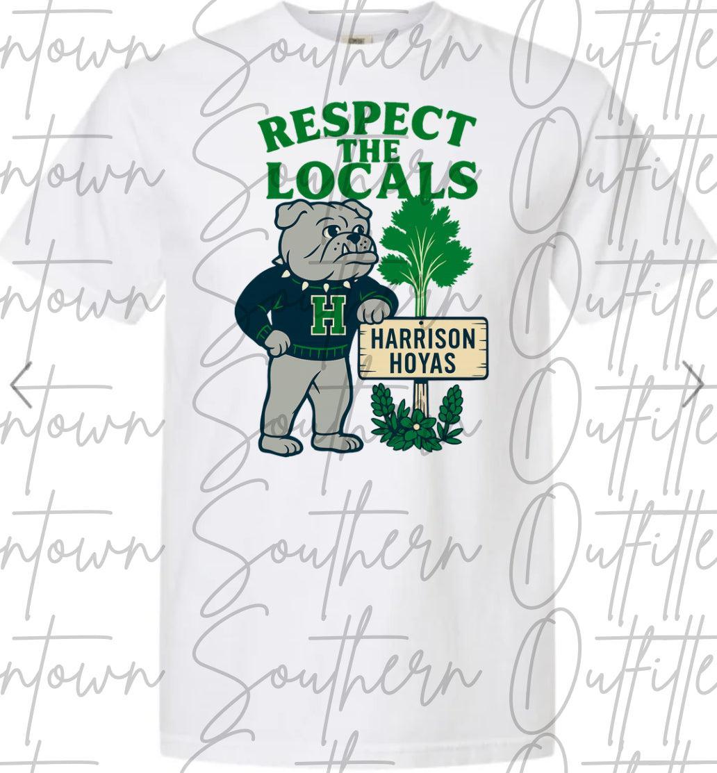 Respect The Locals - Harrison Hoyas Tee