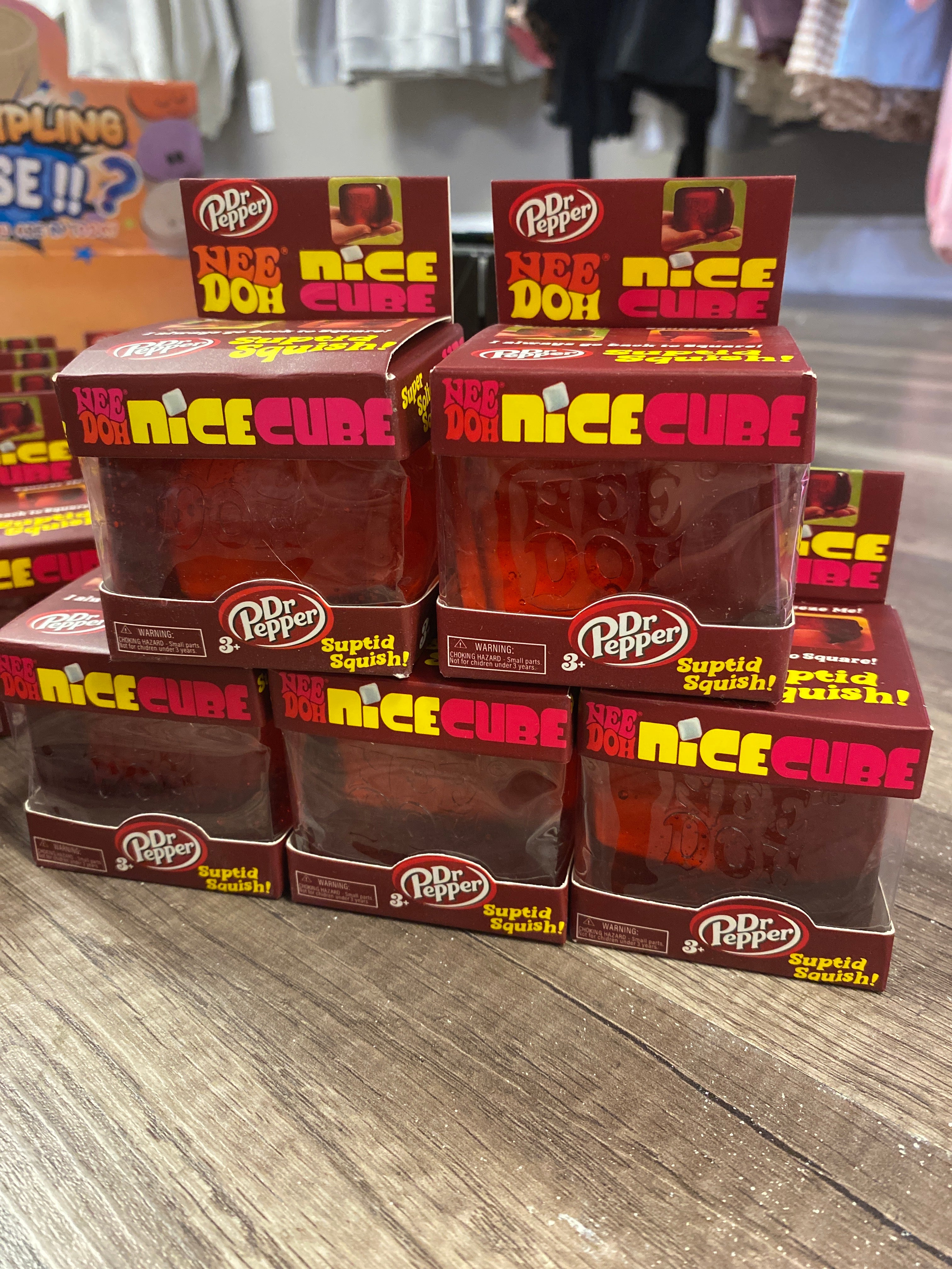 Dr Pepper Nice Cube Squishy