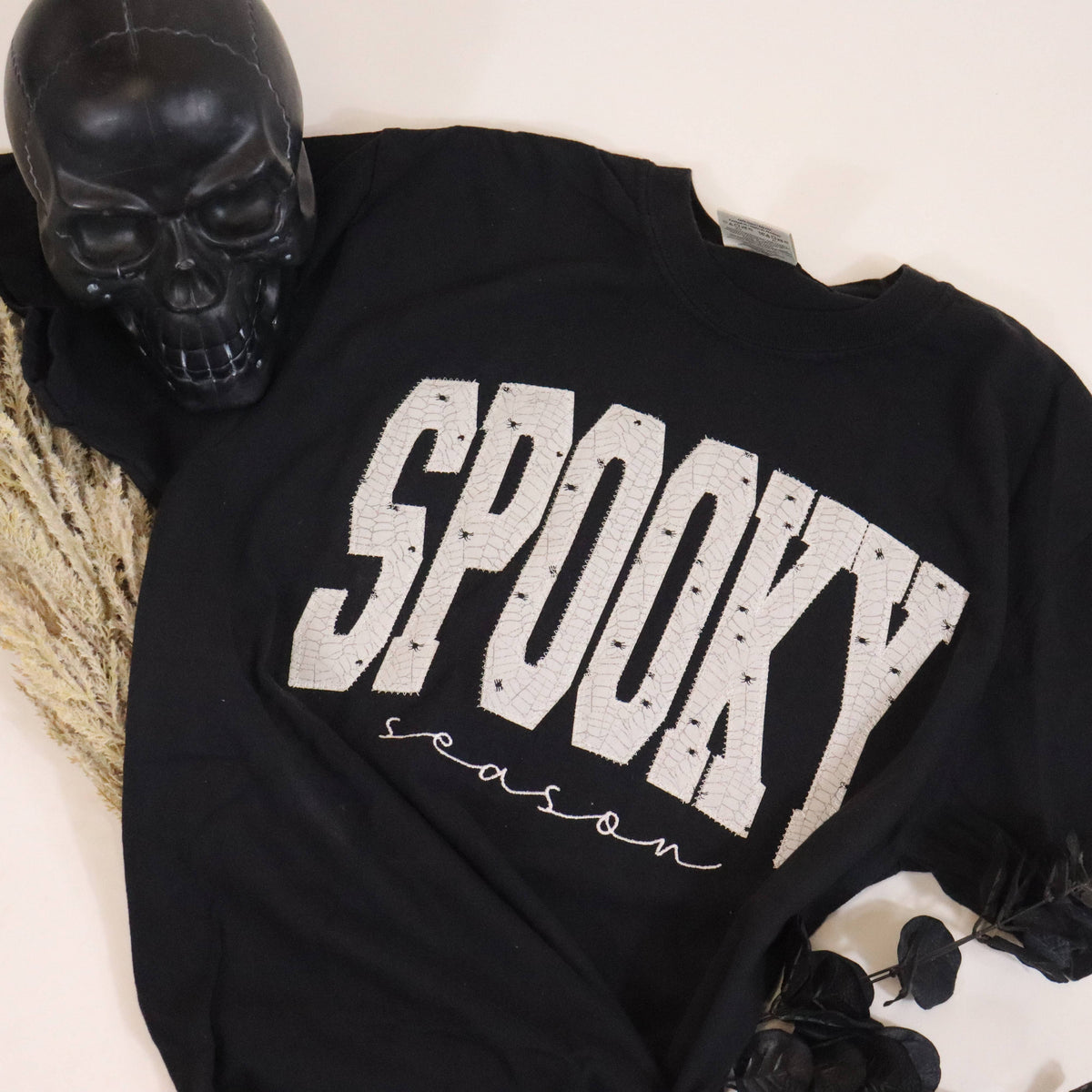 Halloween Spooky Season Short Sleeve: Large