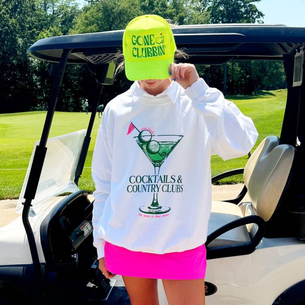 Cocktails & Country Clubs Sweatshirt