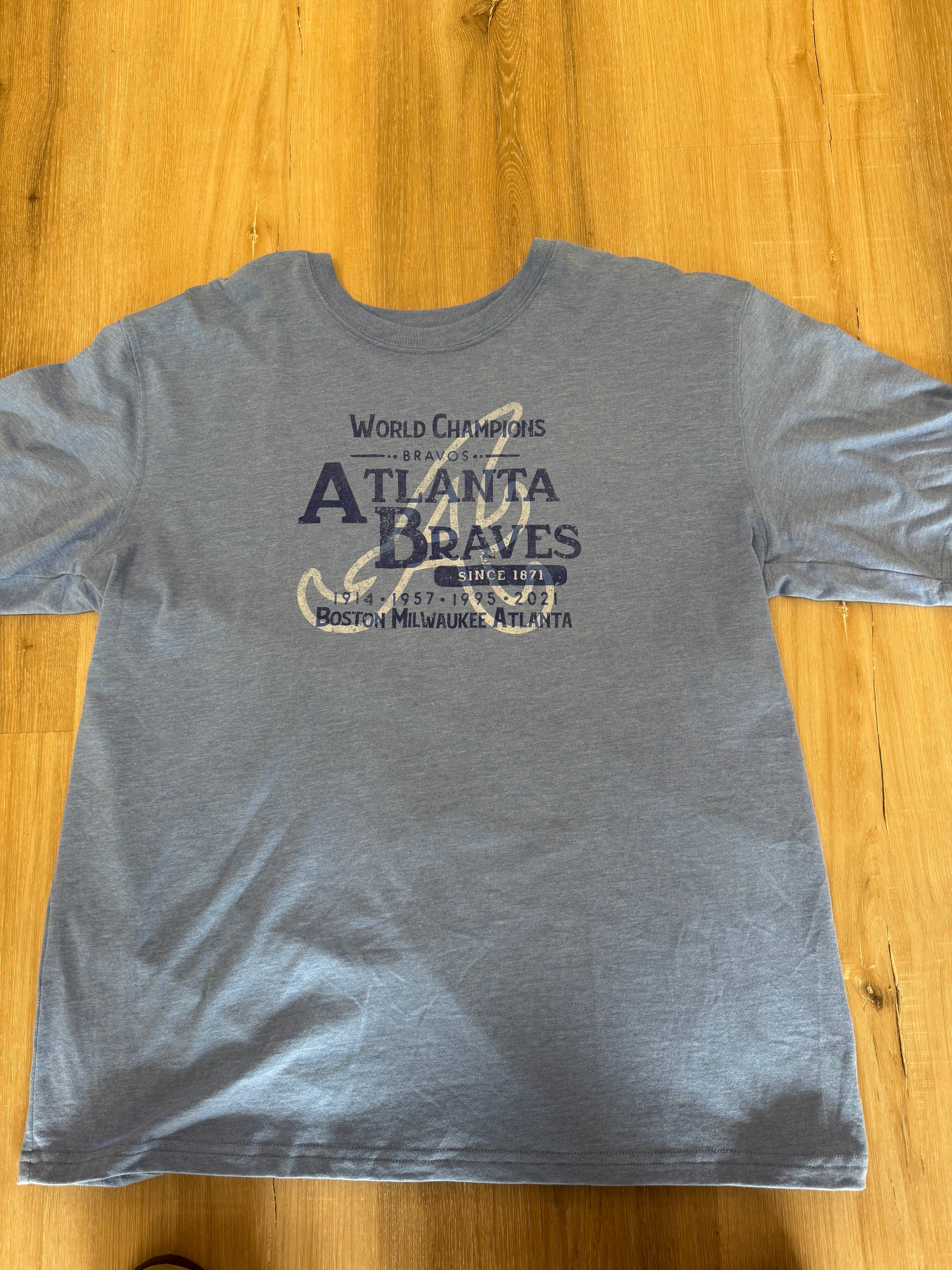 Onward Reserve Braves Since 1871 Vintage Wash- Sport Blue