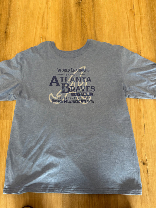 Onward Reserve Braves Since 1871 Vintage Wash- Sport Blue