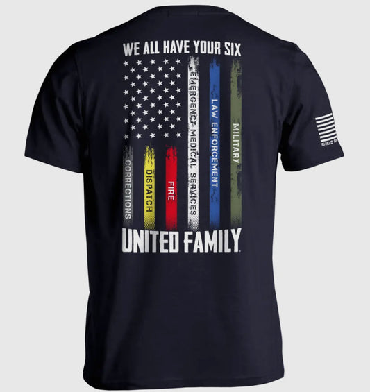 We’ve Got Your Six United Famiy Tee