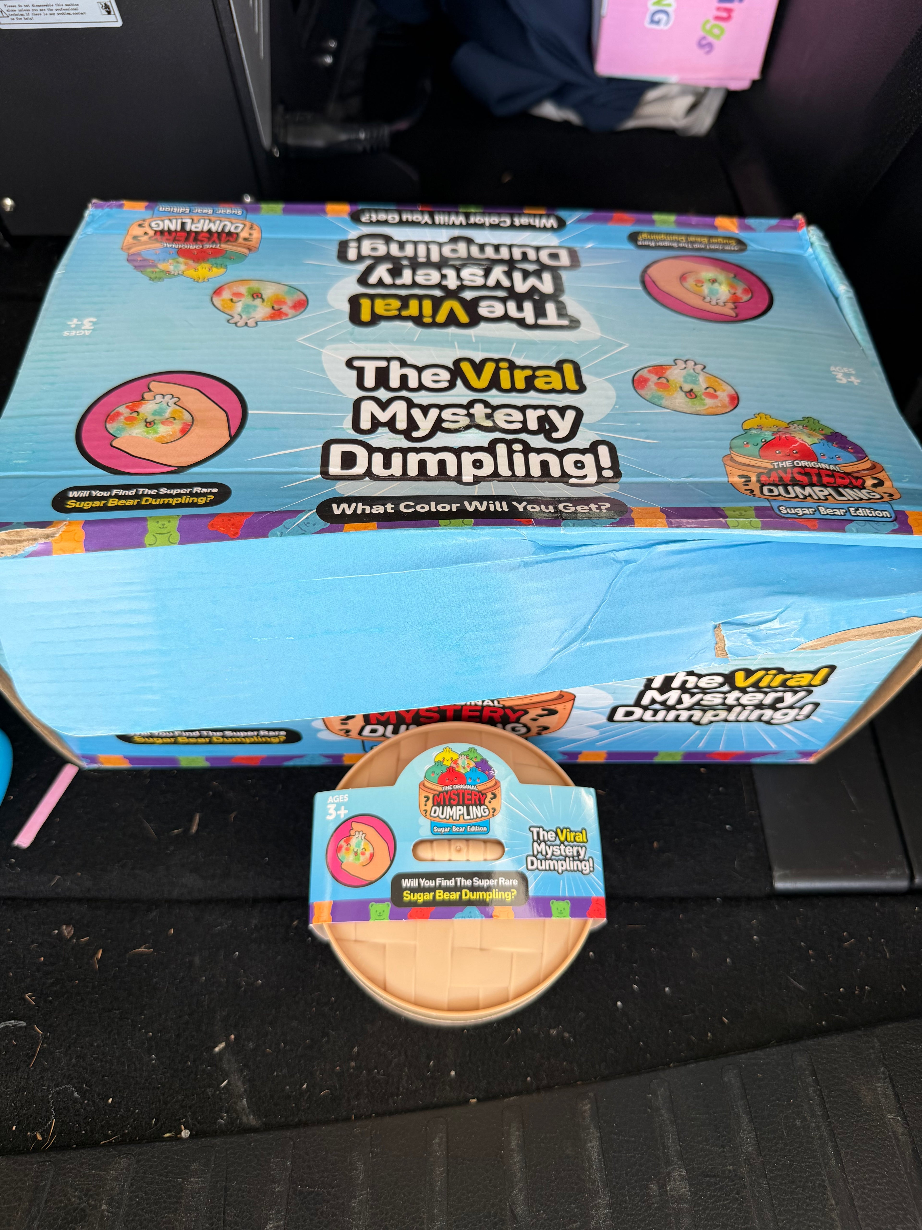 Mystery glitter dumplings - gel filled squishy