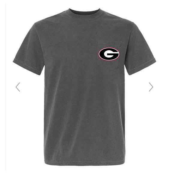 Collegiate Pocket Tee FLASH SALE