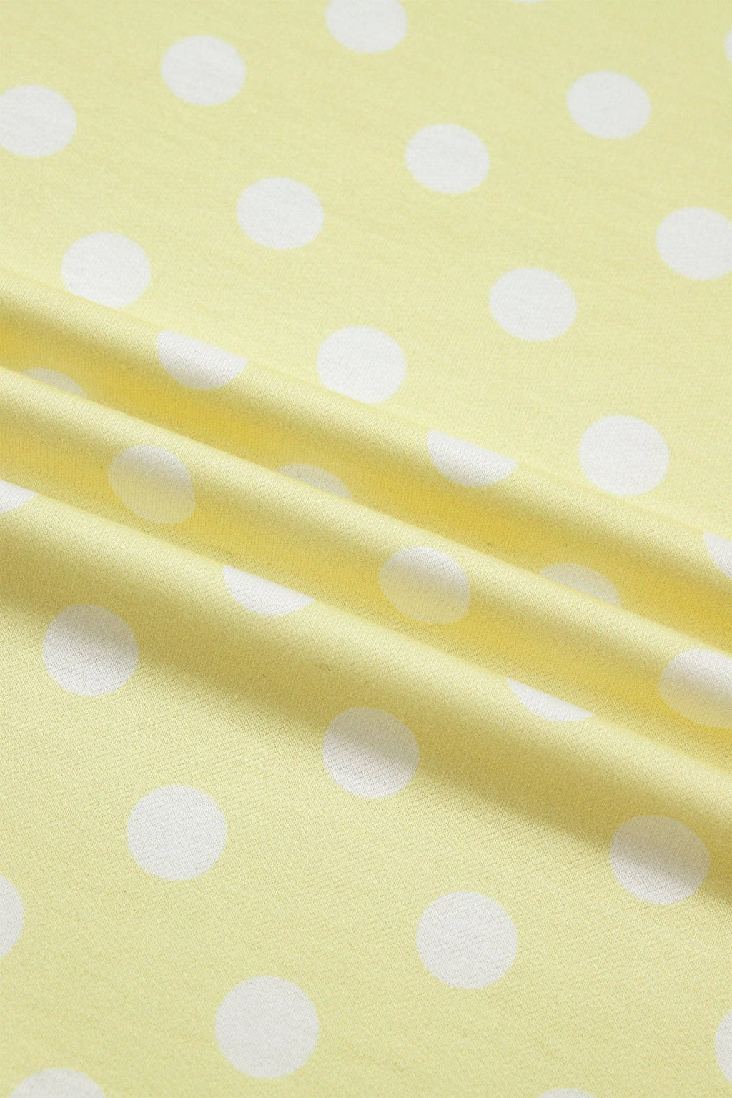 Polka Dot Mock Neck & Shorts Set: Sky Blue