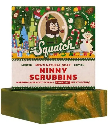 Dr Squatch Bar Soap- Ninny Scrubbins