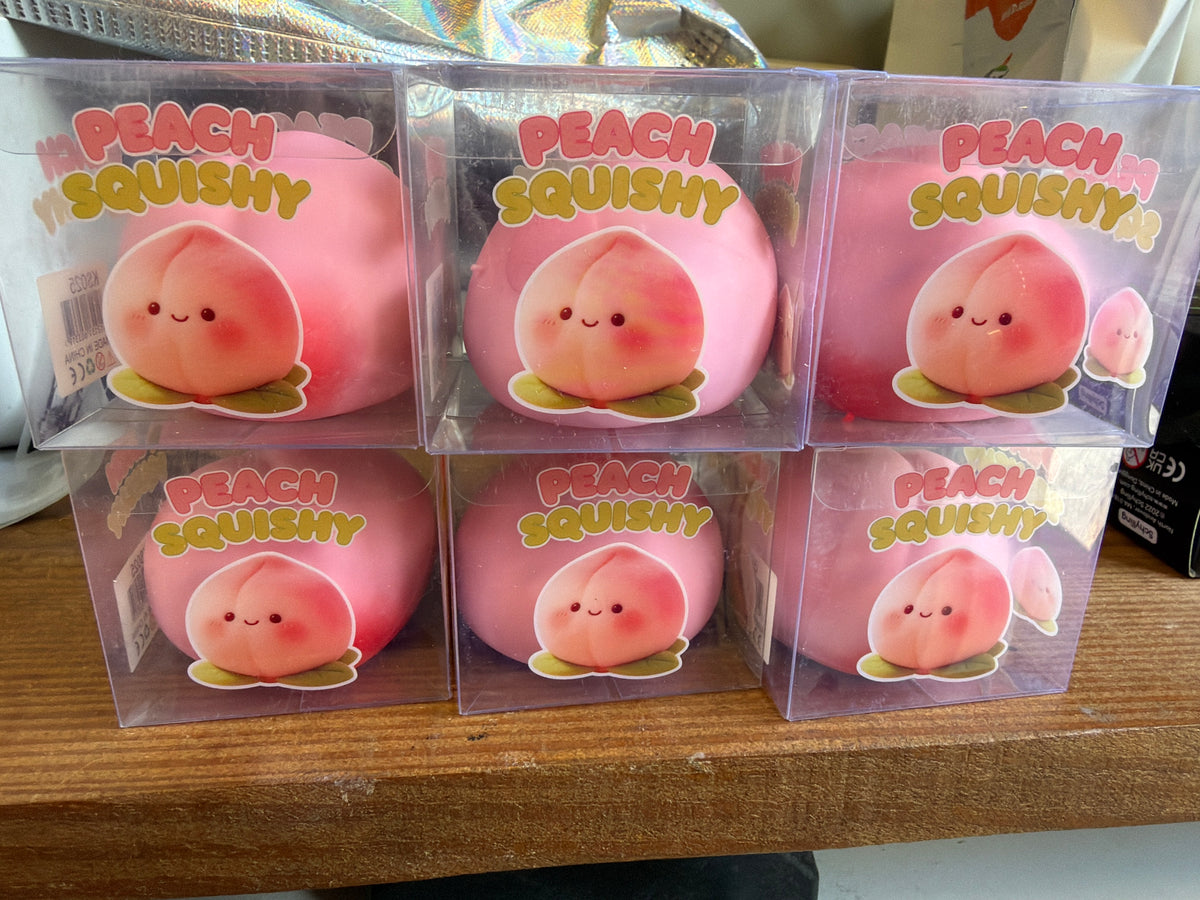 Crunchy peach ASMR squishy