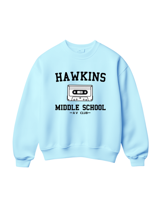Hawkins Middle School AV Club Short Sleeve/ Long Sleeve/ Sweatshirt