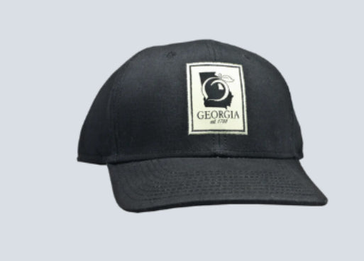 Peach State Pride GA Elberta Hat - Black