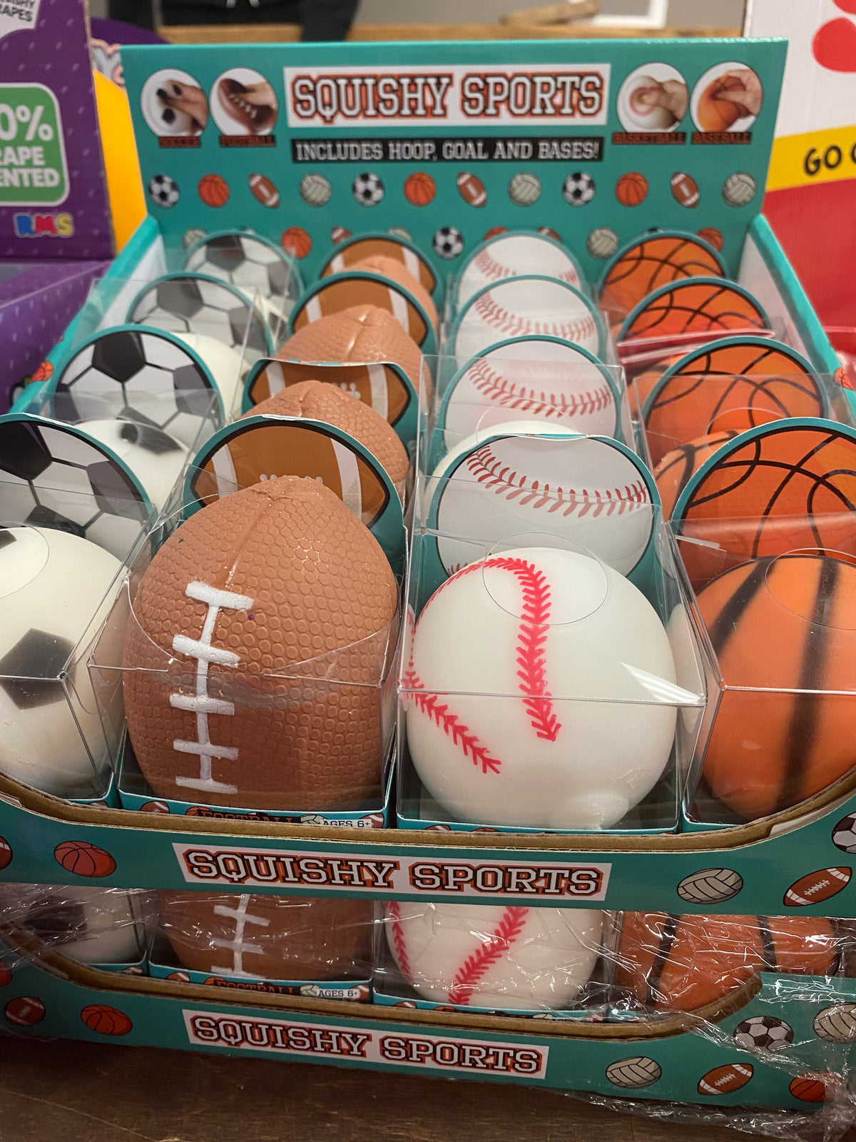 Squishy sports ball