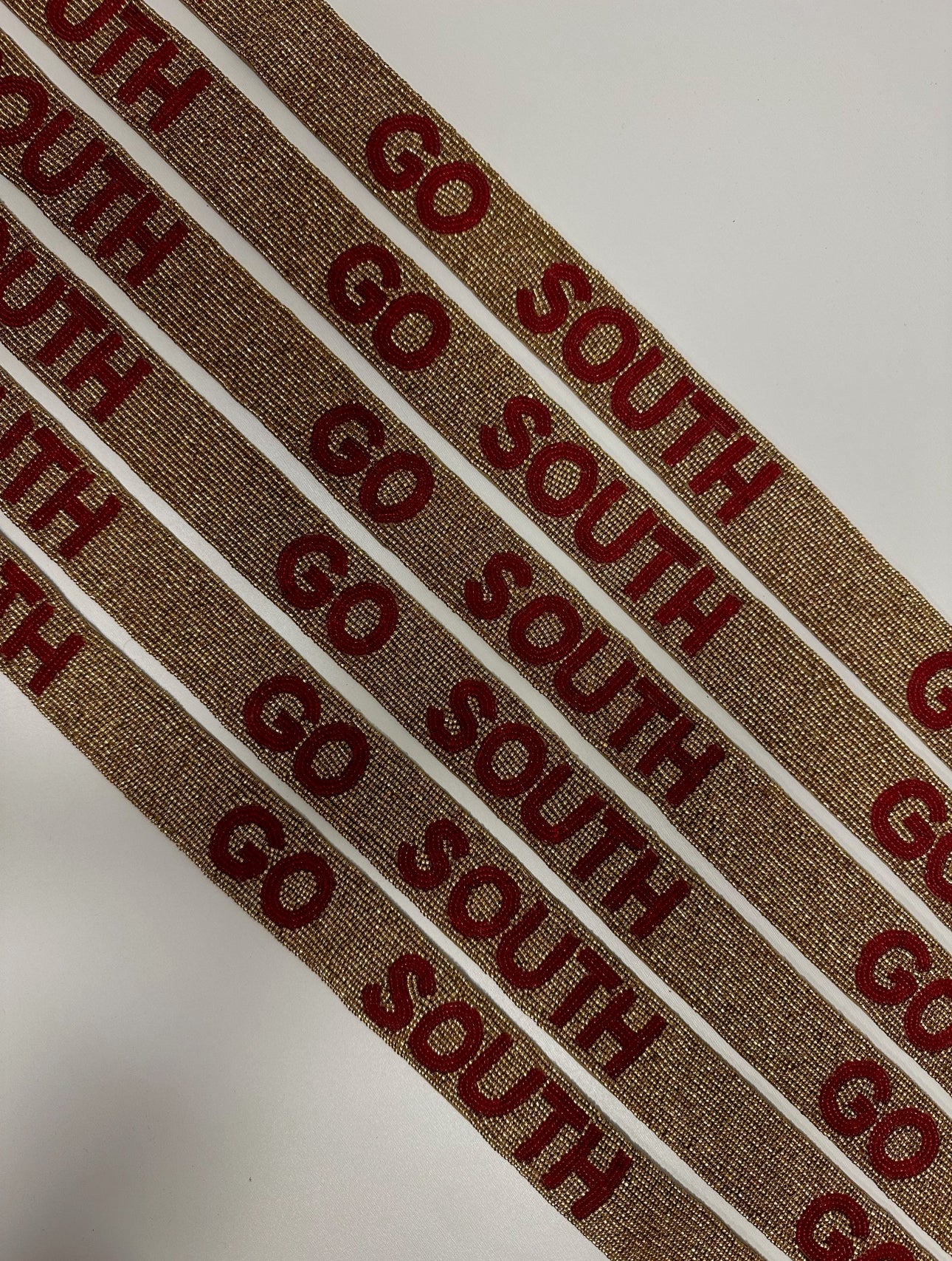 GO SOUTH Beaded Strap