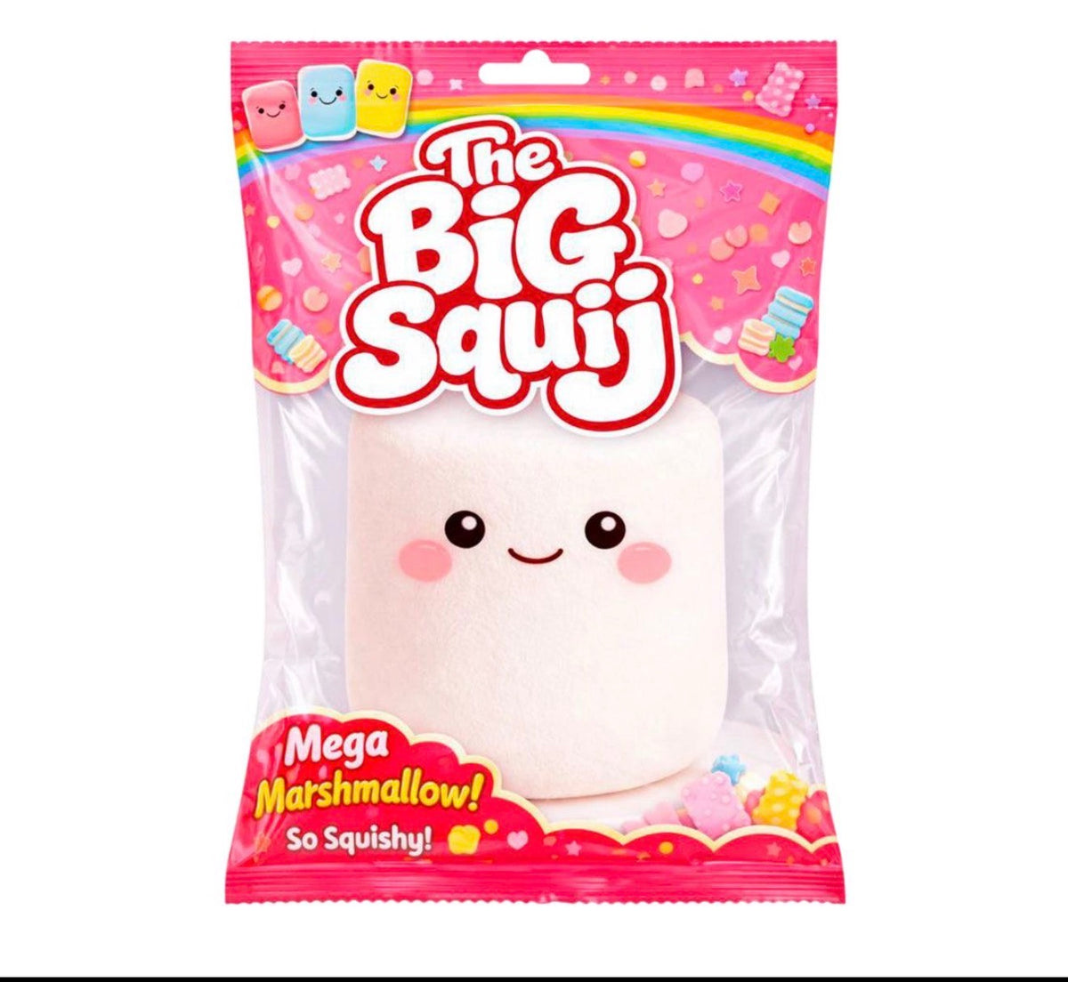 The Big Squiji- Marshmallow Squishy Jumbo- Keycraft
