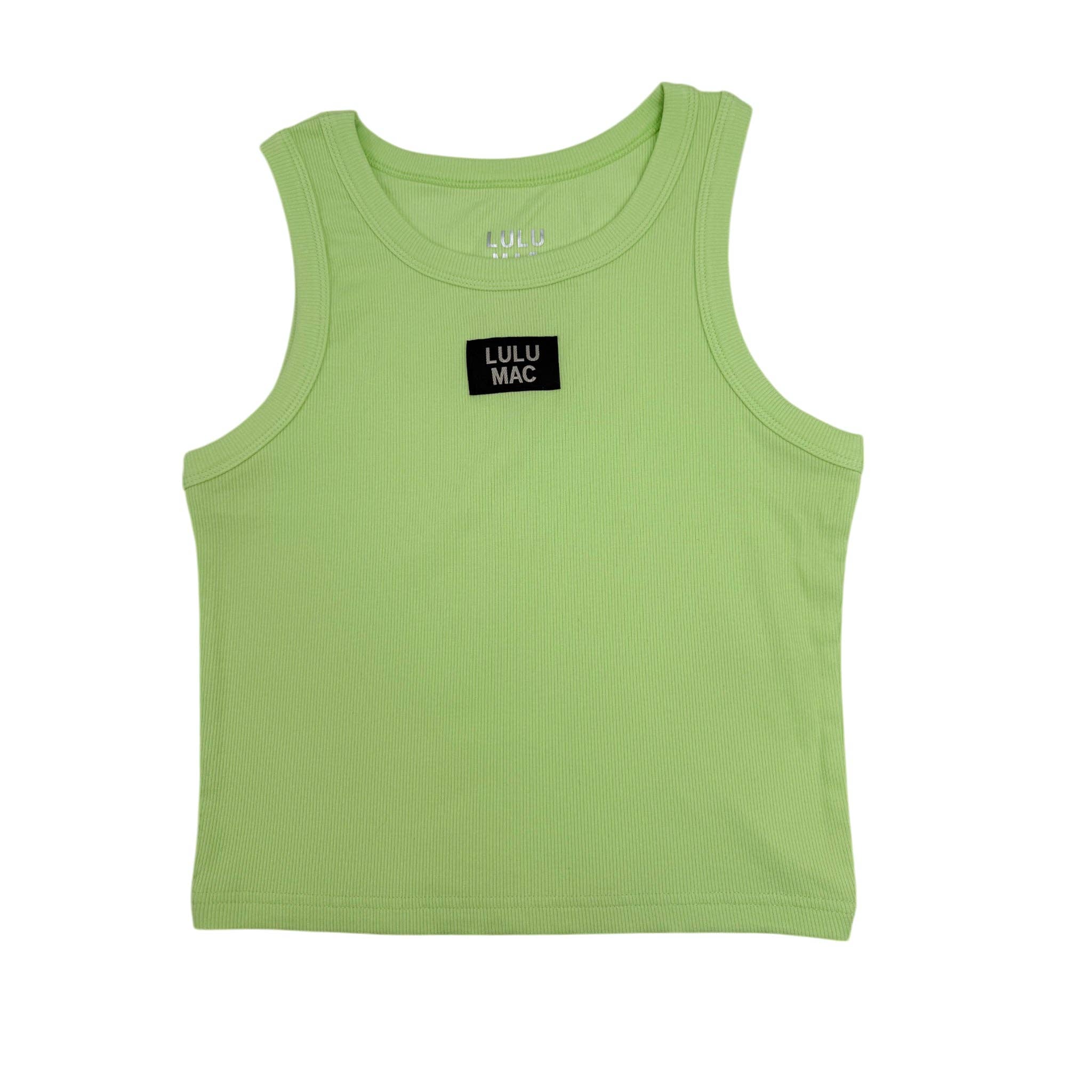 LULU MAC OG TANK- PISTACHIO