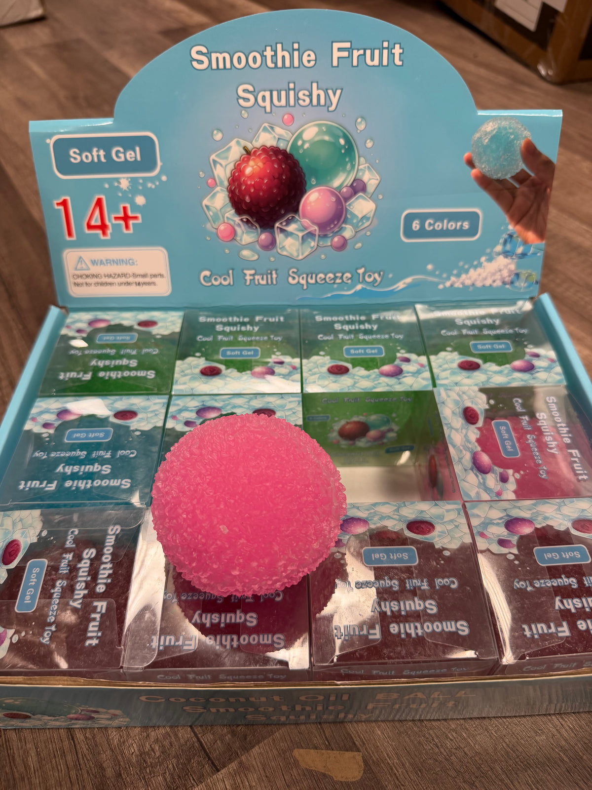 Smoothie Fruit Squishy Slushy Ball
